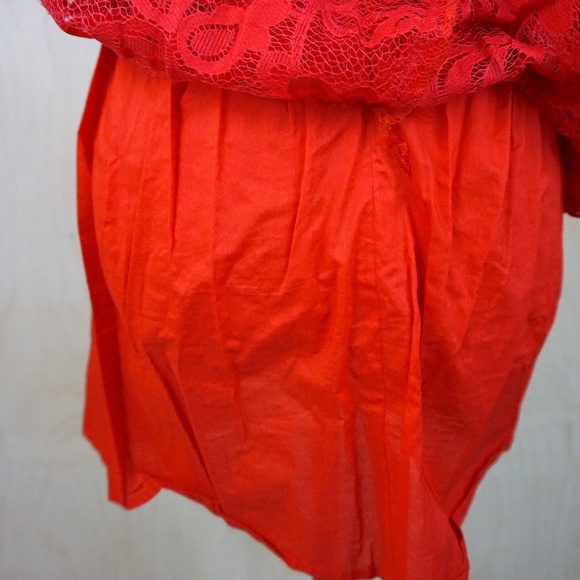 ModCloth (BB Dakota) "When the Night Comes" Red Lace Dress - Picture 11 of 14